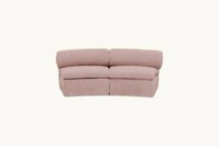 Camino Sectional -SIXPENNY STORE camino sectional sofa 2pc cotton linen sundazed coral product