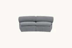 Camino Sectional -SIXPENNY STORE camino sectional sofa 2pc light weight linen ink cap product
