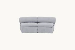 Camino Sectional Slipcover Only -SIXPENNY STORE camino sectional sofa 2pc medium weight linen poppy seed product slipcover