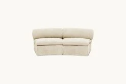 Camino Sectional Slipcover Only -SIXPENNY STORE camino sectional sofa 2pc medium weight linen warm oatmeal product slipcover