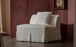 Dalia Armless Chair Slipcover Only