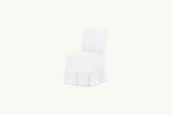 Dalia Armless Dining Chair Slipcover Only (1pc) -SIXPENNY STORE dalia armless dining chair cotton linen pacific pearl product slipcover