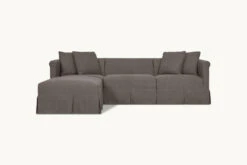 Dalia Chaise Sectional -SIXPENNY STORE dalia chaise sectional cotton canvas moon dust product 4pc 5a16dce2 0886 41e1 8f5b 614933cc1e67