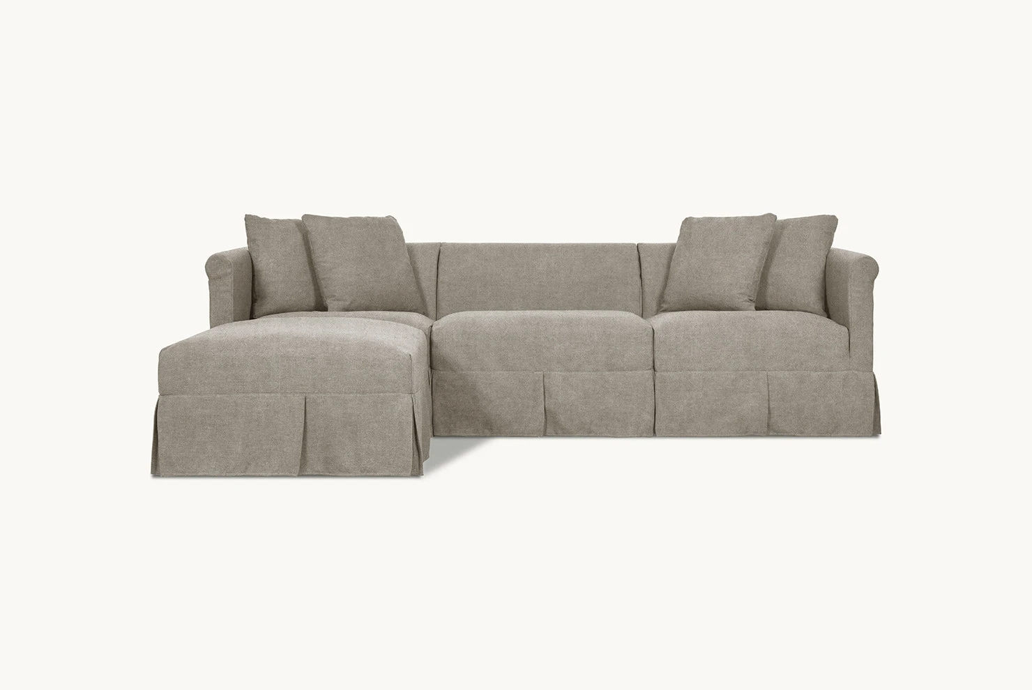 Dalia Chaise Sectional Slipcover Only 16 Dalia Chaise Sectional Slipcover Only - Image 16