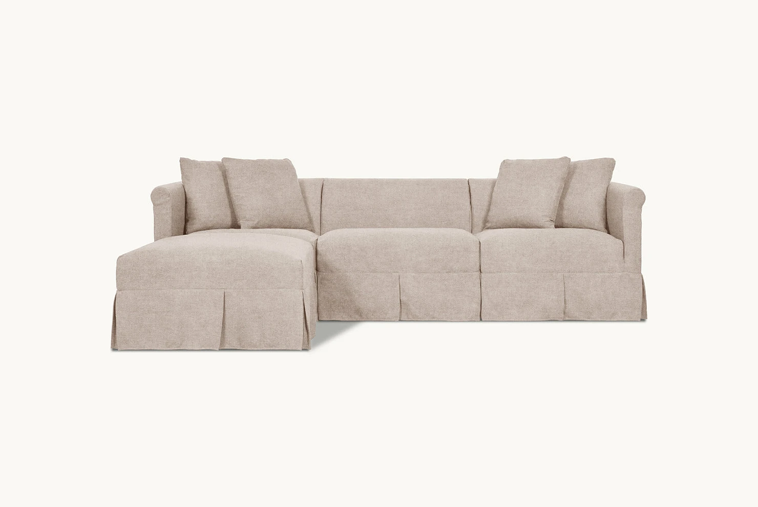Dalia Chaise Sectional Slipcover Only 18 Dalia Chaise Sectional Slipcover Only - Image 18
