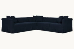 Dalia Corner Sectional 28 Dalia Corner Sectional -SIXPENNY STORE dalia corner sectonal cotton canvas ancient indigo product