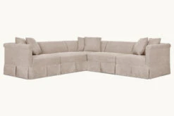 Dalia Corner Sectional 38 Dalia Corner Sectional -SIXPENNY STORE dalia corner sectonal light weight linen oat flour product