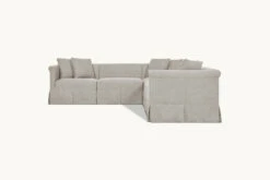 Dalia Corner Sectional 22 Dalia Corner Sectional -SIXPENNY STORE dalia corner sectonal medium weight linen jasmine rice product pdp3