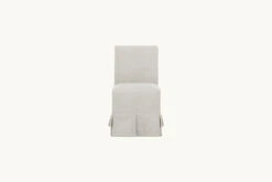 Dalia Armless Dining Chair Slipcover Only (1pc) -SIXPENNY STORE dalia dining chair medium weight linen jasmine rice product pdp3 slipcover