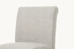 Dalia Armless Dining Chair (2pc) -SIXPENNY STORE dalia dining chair medium weight linen jasmine rice product pdp7