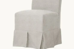 Dalia Armless Dining Chair Slipcover Only (1pc) -SIXPENNY STORE dalia dining chair medium weight linen jasmine rice product pdp7 slipcover