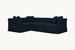 Dalia L-Shape Sectional Slipcover Only 27 Dalia L-Shape Sectional Slipcover Only -SIXPENNY STORE dalia lshape sectional cotton canvas ancient indigo product slipcover