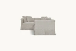 Dalia L-Shape Sectional Slipcover Only 22 Dalia L-Shape Sectional Slipcover Only -SIXPENNY STORE dalia lshape sectional medium weight linen jasmine rice product pdp3 slipcover