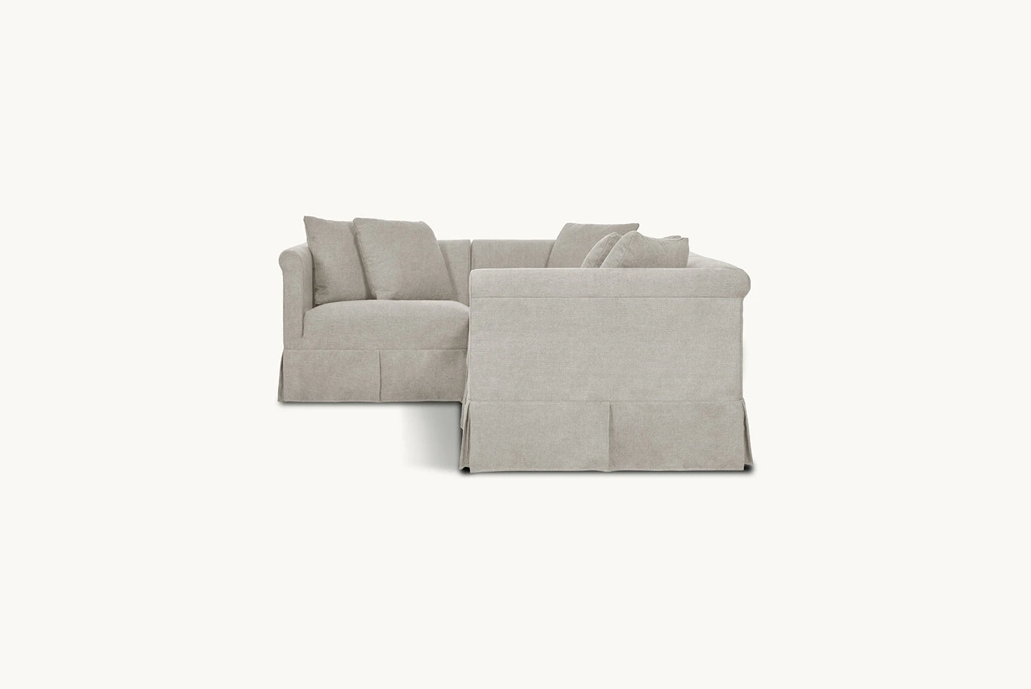 Dalia L-Shape Sectional Slipcover Only 3 Dalia L-Shape Sectional Slipcover Only - Image 3