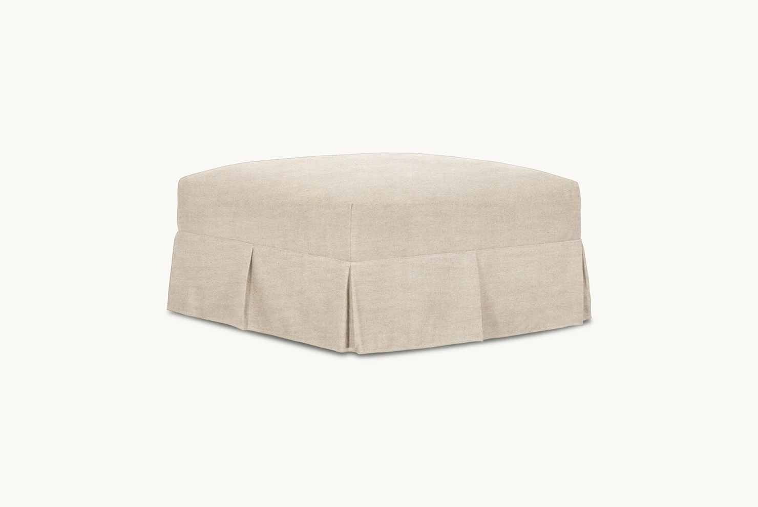 Dalia Ottoman Slipcover Only 6 Dalia Ottoman Slipcover Only - Image 6
