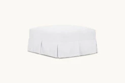 Dalia Ottoman 29 Dalia Ottoman -SIXPENNY STORE dalia ottoman cotton linen pacific pearl product chair