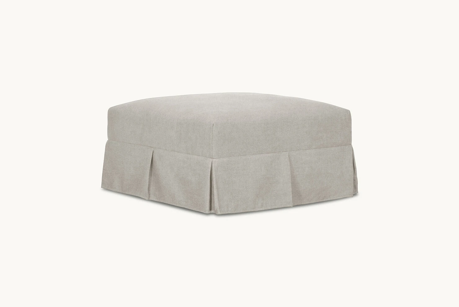 Dalia Ottoman Slipcover Only 2 Dalia Ottoman Slipcover Only - Image 2