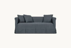 Dalia Sofa Slipcover Only -SIXPENNY STORE dalia sofa light weight linen black pepper product 72 slipcover