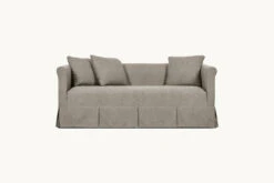 Dalia Sofa Slipcover Only -SIXPENNY STORE dalia sofa light weight linen cracked pepper product 72 slipcover