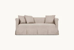Dalia Sofa Slipcover Only -SIXPENNY STORE dalia sofa light weight linen oat flour product 72 slipcover