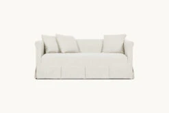 Dalia Sofa Slipcover Only -SIXPENNY STORE dalia sofa light weight linen water lily product 72 slipcover