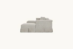 Dalia U-Shape Sectional Slipcover Only -SIXPENNY STORE dalia ushape sectional medium weight linen jasmine rice product pdp4 slipcover