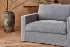 Devyn Chair 25 Devyn Chair -SIXPENNY STORE devyn chair light weight linen ink cap product PDP6