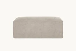 Devyn Dining Bench -SIXPENNY STORE devyn dining bench washed cotton linen blanched almond product