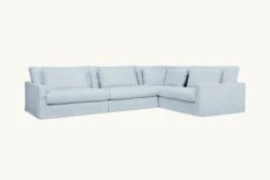 Devyn L-Shape Sectional Slipcover Only 26 Devyn L-Shape Sectional Slipcover Only -SIXPENNY STORE devyn lshape sectional cotton linen salt water product slipcover