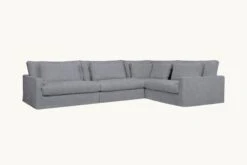Devyn L-Shape Sectional -SIXPENNY STORE devyn lshape sectional light weight linen ink cap product 3b2dbcca 3c52 4e5e 924b 636729f1474a