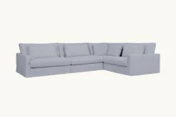 Devyn L-Shape Sectional -SIXPENNY STORE devyn lshape sectional washed cotton linen dried lavender product f4154996 43a0 4d8a 8f3c 09c548423e77