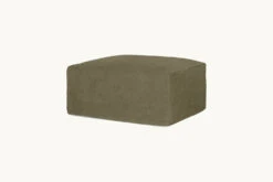Devyn Ottoman 27 Devyn Ottoman -SIXPENNY STORE devyn ottoman cotton canvas quiet sage product chair
