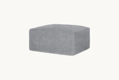 Devyn Ottoman 22 Devyn Ottoman -SIXPENNY STORE devyn ottoman light weight linen ink cap product PDP3 chair