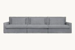 Devyn Sectional -SIXPENNY STORE devyn sectional sofa light weight linen ink cap product