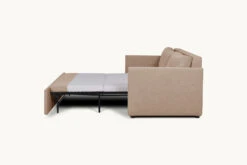 Devyn Sleeper Sofa -SIXPENNY STORE devyn sleeper recycled poly linen golden reed product pdp6 queen