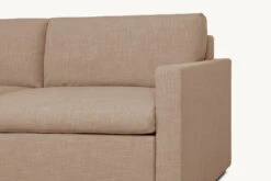 Devyn Sleeper Sofa -SIXPENNY STORE devyn sleeper recycled poly linen golden reed product pdp8 queen