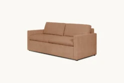 Devyn Sleeper Sofa -SIXPENNY STORE devyn sleeper thread dyed cotton linen nectarine dream product queen