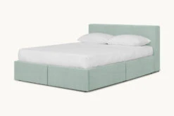 Devyn Upholstered Storage Bed -SIXPENNY STORE devyn storage bed thread dyed cotton linen hello aloe product queen