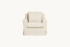 Elias Chair -SIXPENNY STORE elias chair medium weight linen warm oatmeal product