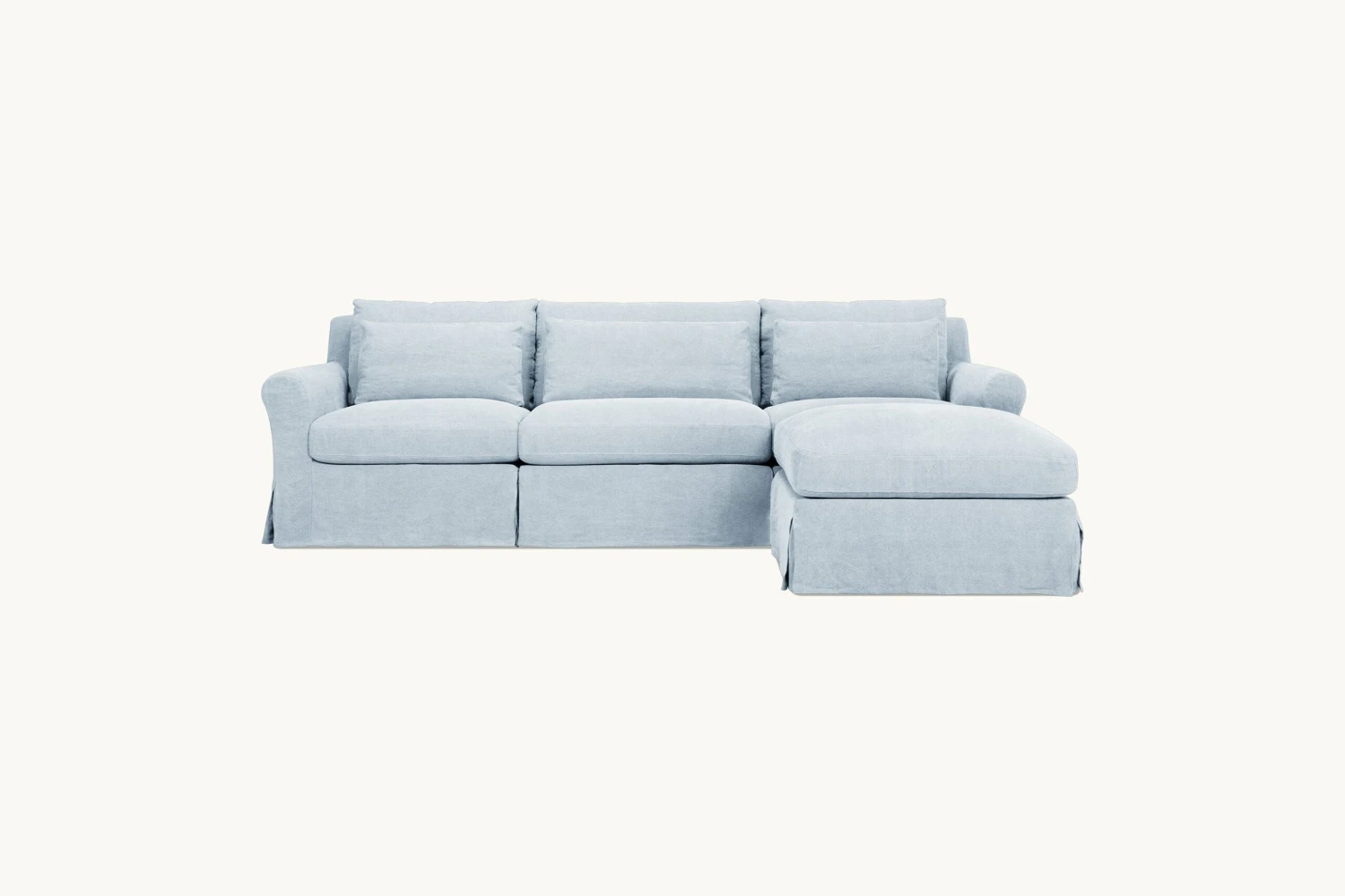 Elias Chaise Sectional Slipcover Only 8 Elias Chaise Sectional Slipcover Only - Image 8