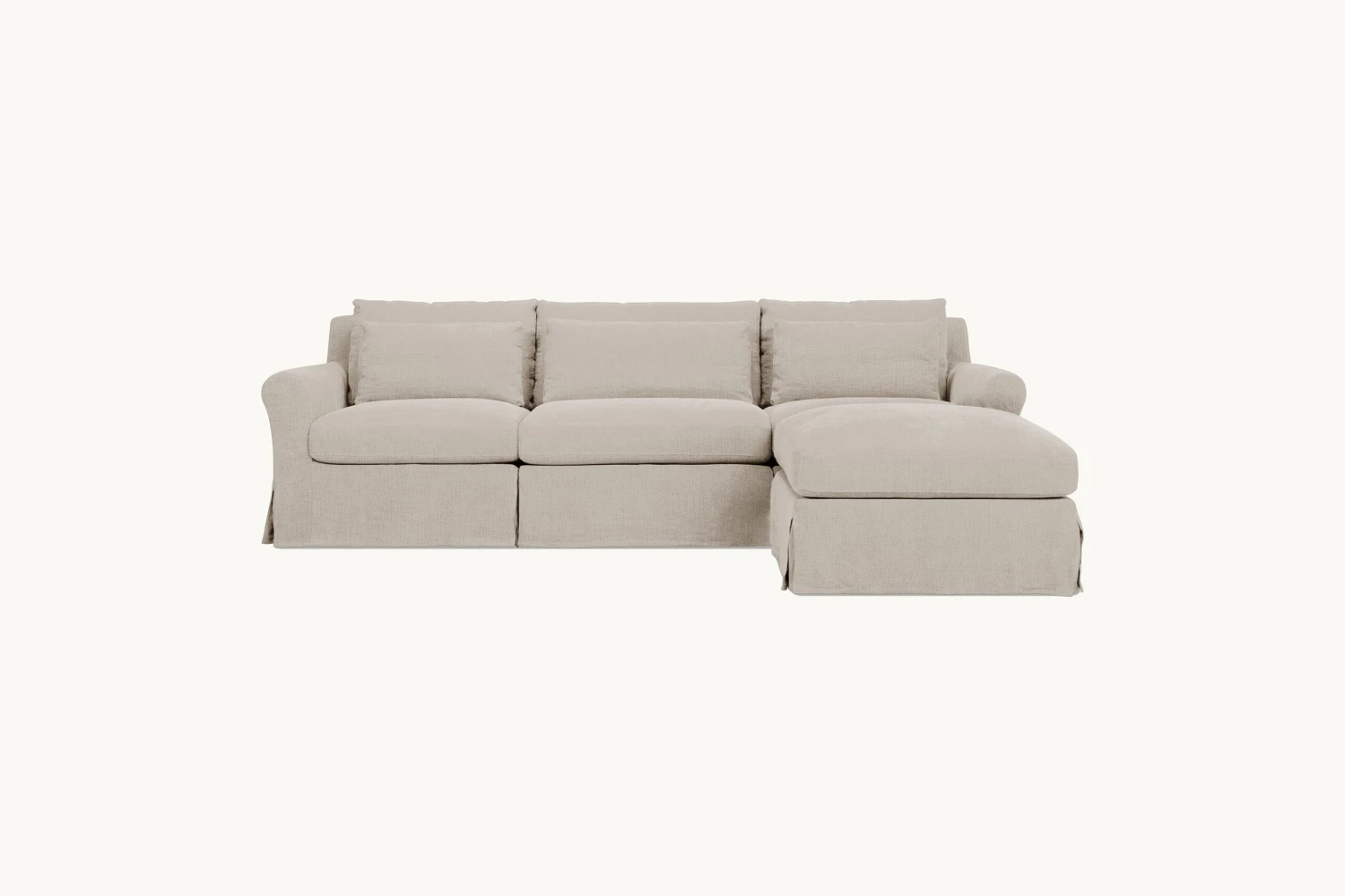 Elias Chaise Sectional Slipcover Only 17 Elias Chaise Sectional Slipcover Only - Image 17