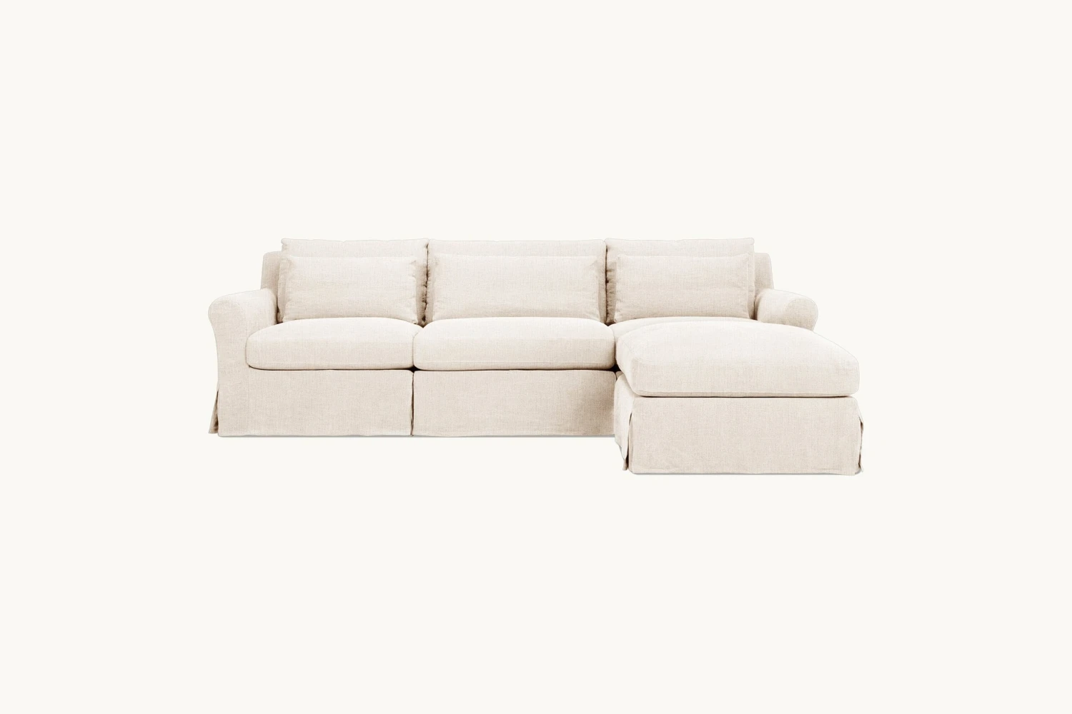 Elias Chaise Sectional Slipcover Only 16 Elias Chaise Sectional Slipcover Only - Image 16