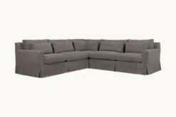 Elias Corner Sectional Slipcover Only 31 Elias Corner Sectional Slipcover Only -SIXPENNY STORE elias corner sectional cotton canvas moon dust product slipcover e73700a2 52c6 43f2 a1a2 3f70eb1d345f
