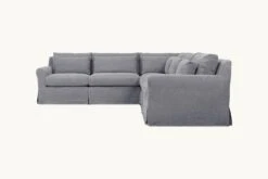 Elias Corner Sectional 22 Elias Corner Sectional -SIXPENNY STORE elias corner sectional light weight linen ink cap product PDP3 slipcover