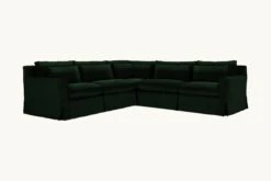 Elias Corner Sectional Slipcover Only 33 Elias Corner Sectional Slipcover Only -SIXPENNY STORE elias corner sectional washed cotton velvet emerald city product slipcover e0887365 87eb 4b13 9a7a eaf132f5fa94