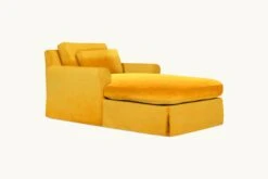 Elias Daybed Slipcover Only 33 Elias Daybed Slipcover Only -SIXPENNY STORE elias daybed washed cotton velvet amber coast product slipcover