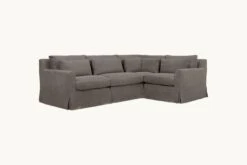 Elias L-Shape Sectional -SIXPENNY STORE elias lshape sectional cotton canvas moon dust product 3dd4e812 9b25 4ec4 842c 6a5fc8abcba4