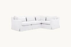 Elias L-Shape Sectional -SIXPENNY STORE elias lshape sectional cotton linen pacific pearl product 711a9726 51a6 4d09 8a63 9a19a468de35