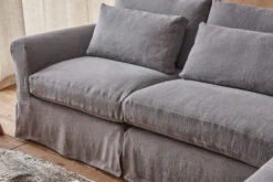 Elias L-Shape Sectional -SIXPENNY STORE elias lshape sectional light weight linen ink cap product PDP6 5b9d768e bff5 4d2e 8269 fdcbc9d2ca17