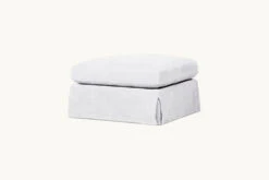 Elias Ottoman 28 Elias Ottoman -SIXPENNY STORE elias ottoman cotton linen pacific pearl product sectional